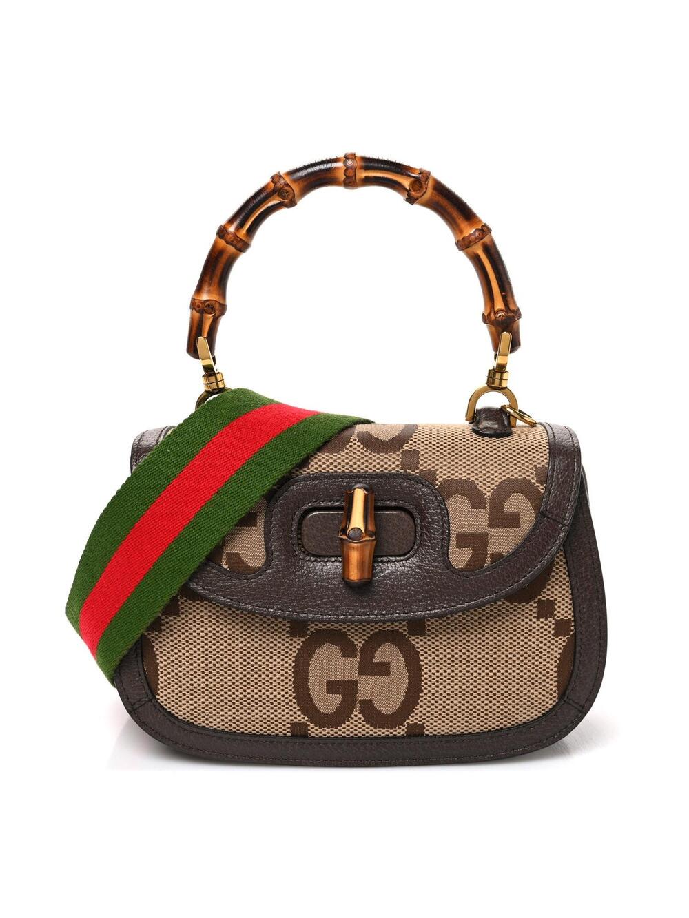Gucci Jumbo Gg Textured Dollar Calfskin #343919G14B